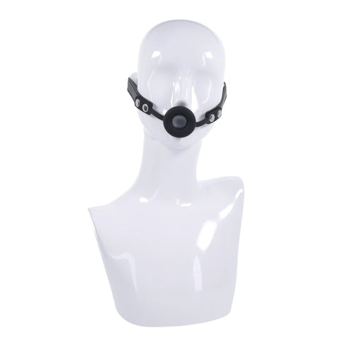 Edge Silicone Ring Gag – Mouth Restraint Bondage Accessory > Bondage Gear > Gags and Bits