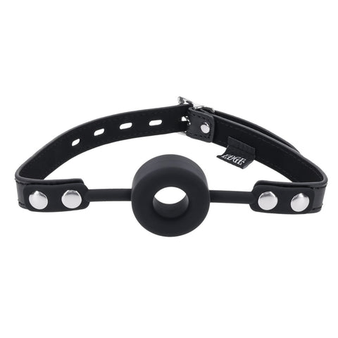 Edge Silicone Ring Gag – Mouth Restraint Bondage Accessory > Bondage Gear > Gags and Bits