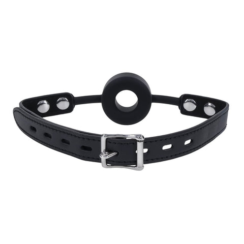 Edge Silicone Ring Gag – Mouth Restraint Bondage Accessory > Bondage Gear > Gags and Bits
