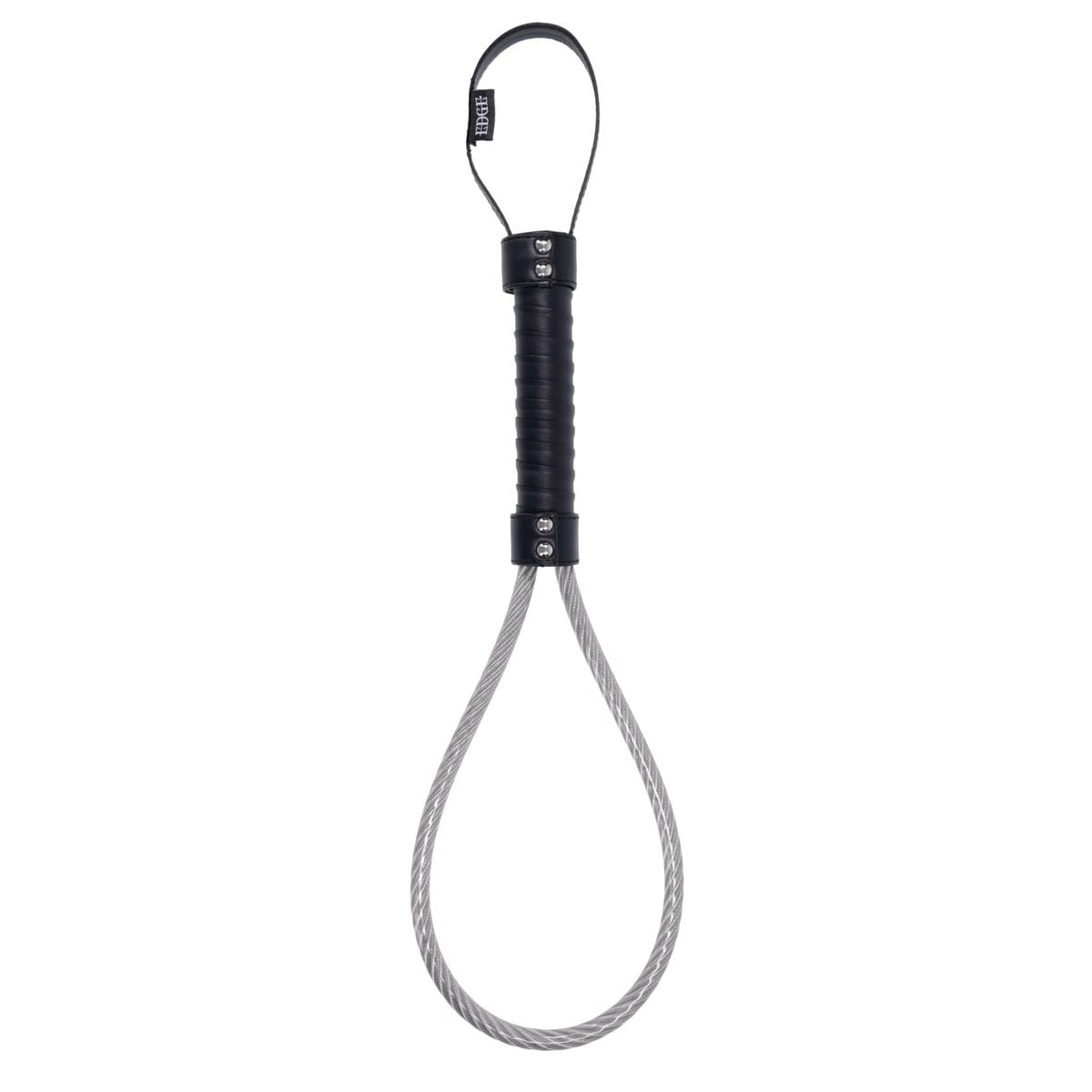 Edge Metal Loop Spanker – Precision Impact Metal Spanker Whip Default Title > Bondage Gear > Paddles Main image