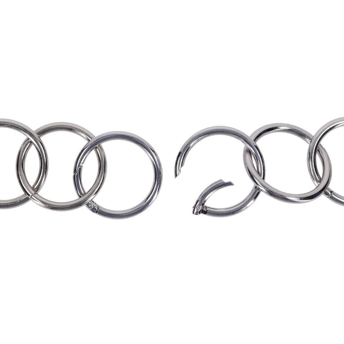 Edge Tuggable Clover Clamps – Metal Nipple Restraints > Sex Toys > Nipple Clamps