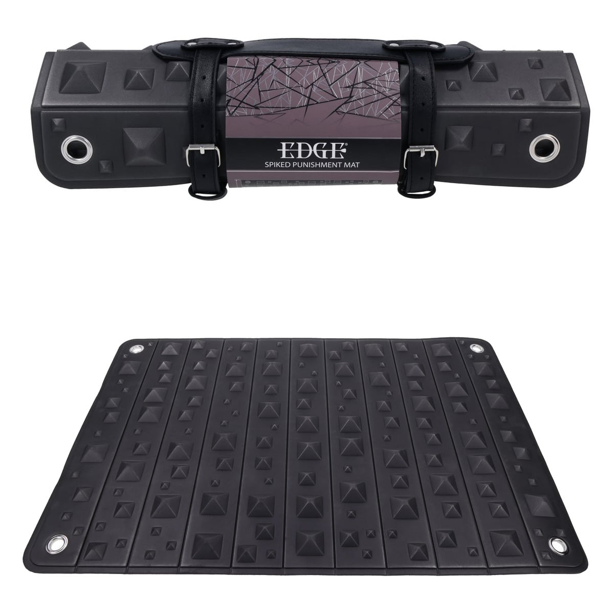 EDGE Spiked Punishment Mat – Sensory Play Mat Black > Sex Toys > Sex Furniture Main image