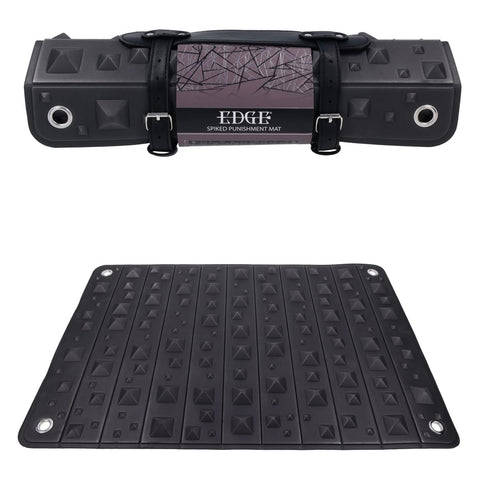 EDGE Spiked Punishment Mat – Sensory Play Mat Black > Sex Toys > Sex Furniture