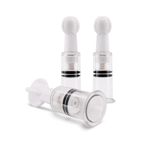 Size Up Nipple and Clit Triple Sucker Set – 3 Piece Suction Stimulation Set Nipple Suckers