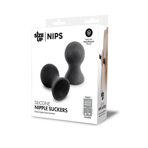 Size Up Silicone Nipple Suckers for Enhanced Pleasure and Sensation Black Nipple Suckers