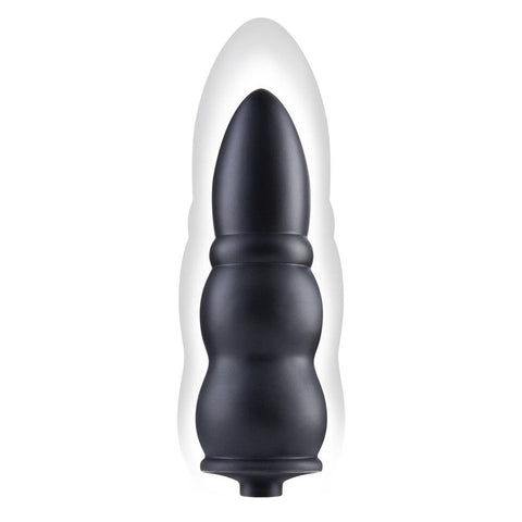 Size Up Ripple 5.5 Inch Inflatable Ribbed Butt Plug > Anal Range > Tunnel and Stretchers