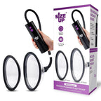 Size Up Rechargeable Power Plumper (10 cm and 12.7 cm) – USB Rechargeable Vagina Pump Clear > Pumps > Female Pumps