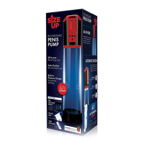 Size Up Rechargeable Penis Pump for Size Enhancement and Confidence Boost PUMPS Male Electric