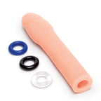 Size Up Realistic Penis Extender – 2 Inch Length Enhancement Sleeve > Sex Toys For Men > Penis Sleeves