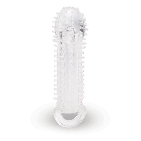 Size Up 1.5 Inch See Thru Stretch Penis Extender SLEEVES