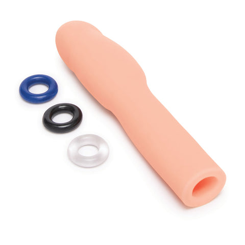 Size Up Realistic 4 Inch Penis Extender for Enhanced Pleasure and Performance SLEEVES