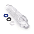 Size Up 1 Inch See Thru Stretch Penis Extender > Sex Toys For Men > Penis Sleeves