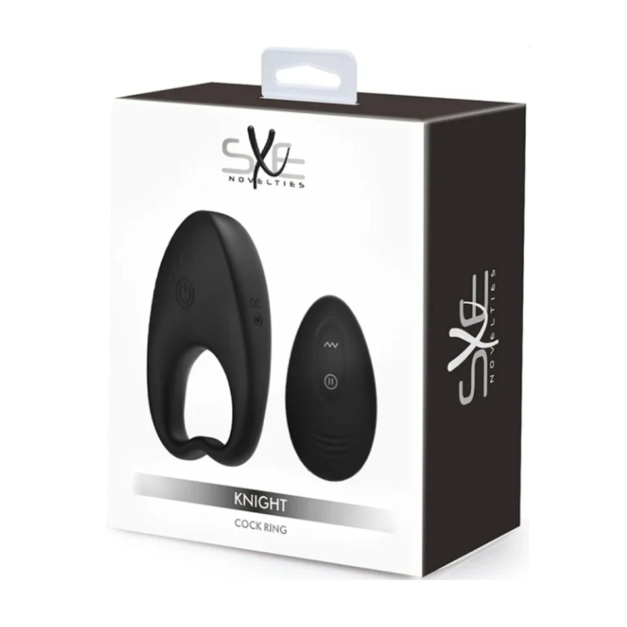 SXE Knight (Black) – Vibrating Cock Ring with Remote Control > Cock Ring > Vibrating
