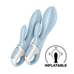Satisfyer Air Pump Bunny 1 – USB Rechargeable Inflatable 8 Inch Rabbit Vibrator > Vibrators > Ladies > Rabbit