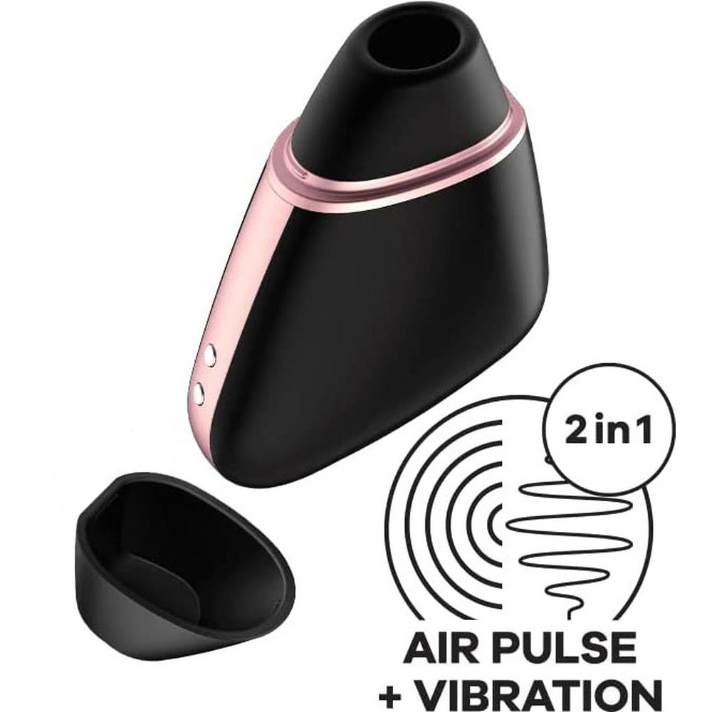 Satisfyer Love Triangle App Enabled Clitoral Massager – Rechargeable Silicone Vibrator > Sex Toys For Ladies > Air Pulsation Main image