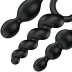 Satisfyer Booty Call Set of 3 Silicone Anal Plugs – Silicone Anal Plugs Set > Anal Range > Butt Plug Kits