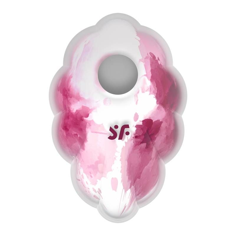 Satisfyer Cloud Dancer Compact Silicone Vibrator Secondary image