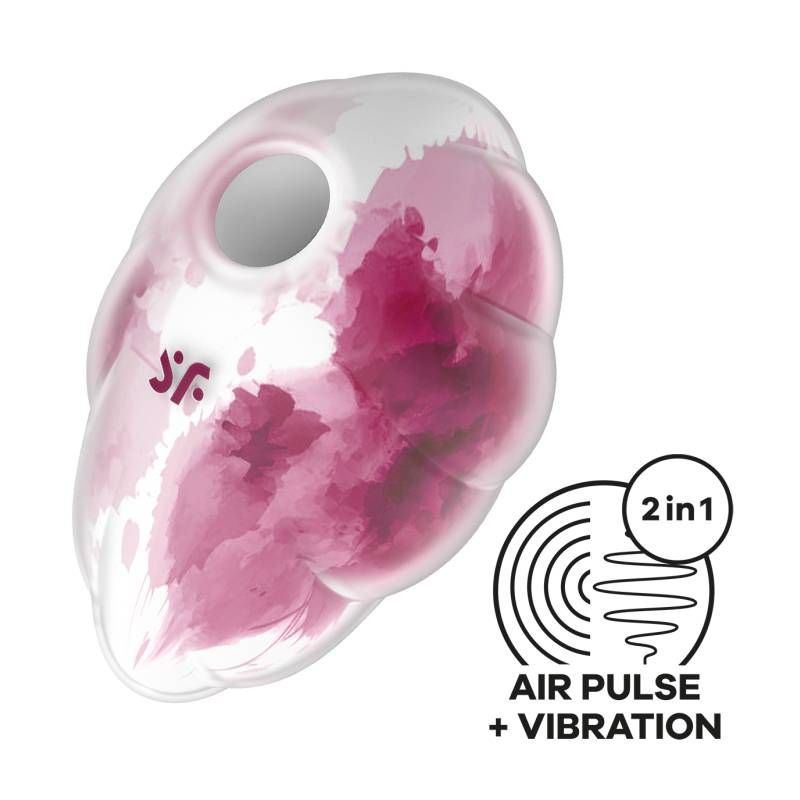 Satisfyer Cloud Dancer Compact Silicone Vibrator > Sex Toys For Ladies > Air Pulsation