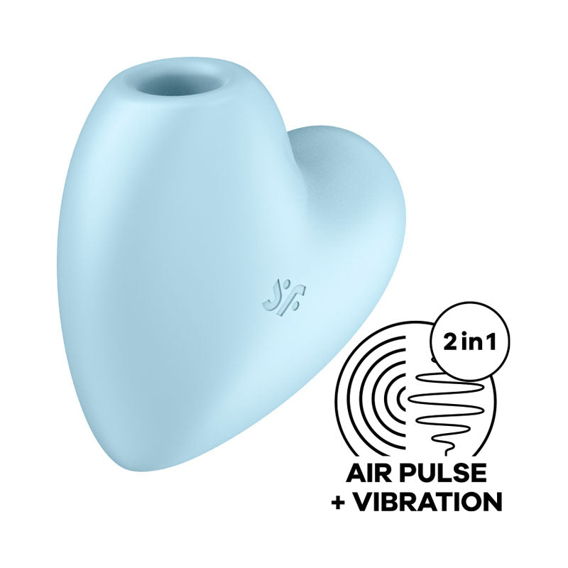 Satisfyer Cutie Heart USB Rechargeable Air Pulsation Stimulator STIMULATORS