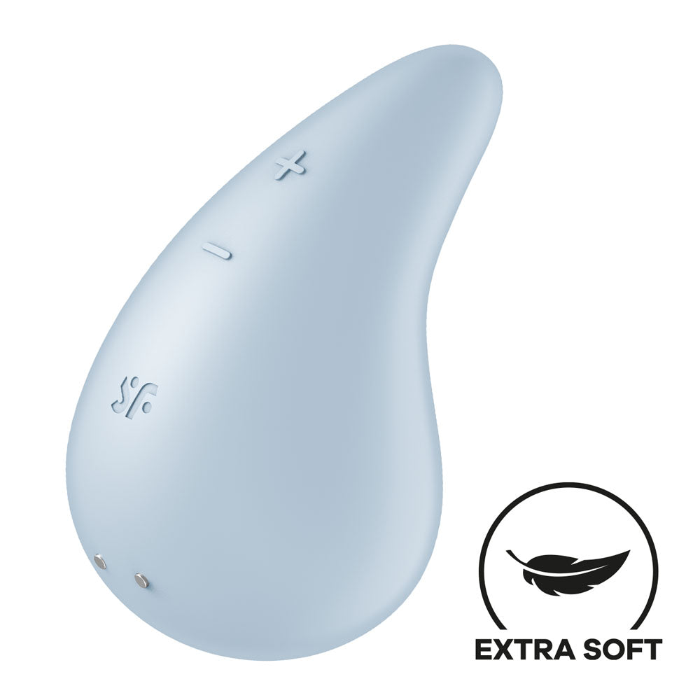 Satisfyer Dew Drop Compact Lay-On Vibrator 4 Inches STIMULATORS
