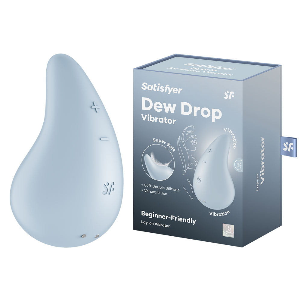 Satisfyer Dew Drop Compact Lay-On Vibrator – 4 Inches Vibrator > Vibrators > Vibrating Pads