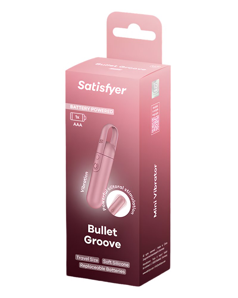 Satisfyer Bullet Groove - 12 Vibration Patterns Mini Vibrator > Vibrators > Mini Vibrators