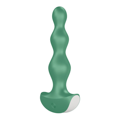 Satisfyer Lolli Plug 2 Green - Intimate Anal Toy 3.5 Inch Butt Plugs - Vibrating