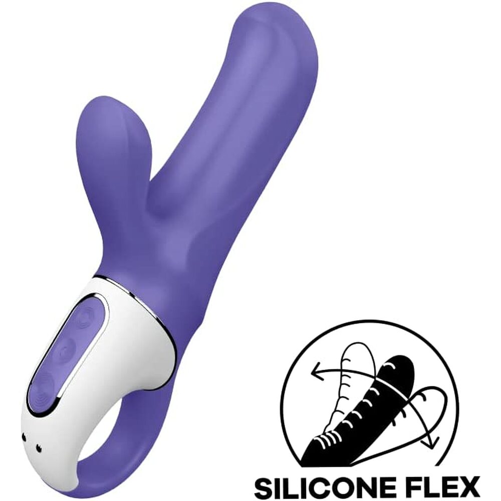 Satisfyer Magic Bunny Rechargeable Silicone G-Spot and Clitoral Dual Vibrator Secondary image