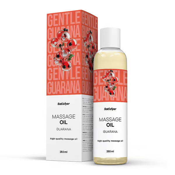 Satisfyer Guarana Massage Oil 250ml – Nourishing Massage Oil > Essentials > Massage Oil