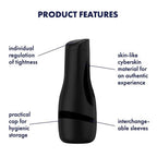 Satisfyer Men Classic Masturbator Sleeve – Discreet, Portable Male Masturbator > Sex Toys For Men > Masturbators > Manual