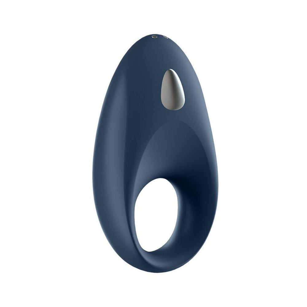 Satisfyer Mighty One Silicone Cock Ring – Comfort-Fit Stretchable Couples Ring Secondary image