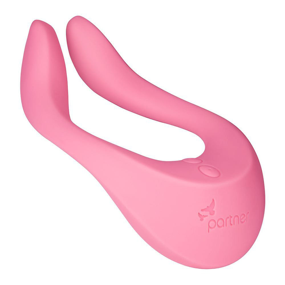 Satisfyer Partner Multifun 2 (Pink) – Compact Couples Multivibrator > Sex Toys > Couples Toys Main image