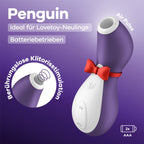 Satisfyer Penguin Pro Battery Series Clitoral Vibrator > Sex Toys For Ladies > Air Pulsation