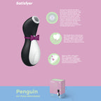 Satisfyer Penguin Touch-Free USB Rechargeable Clitoral Stimulator > Sex Toys For Ladies > Air Pulsation