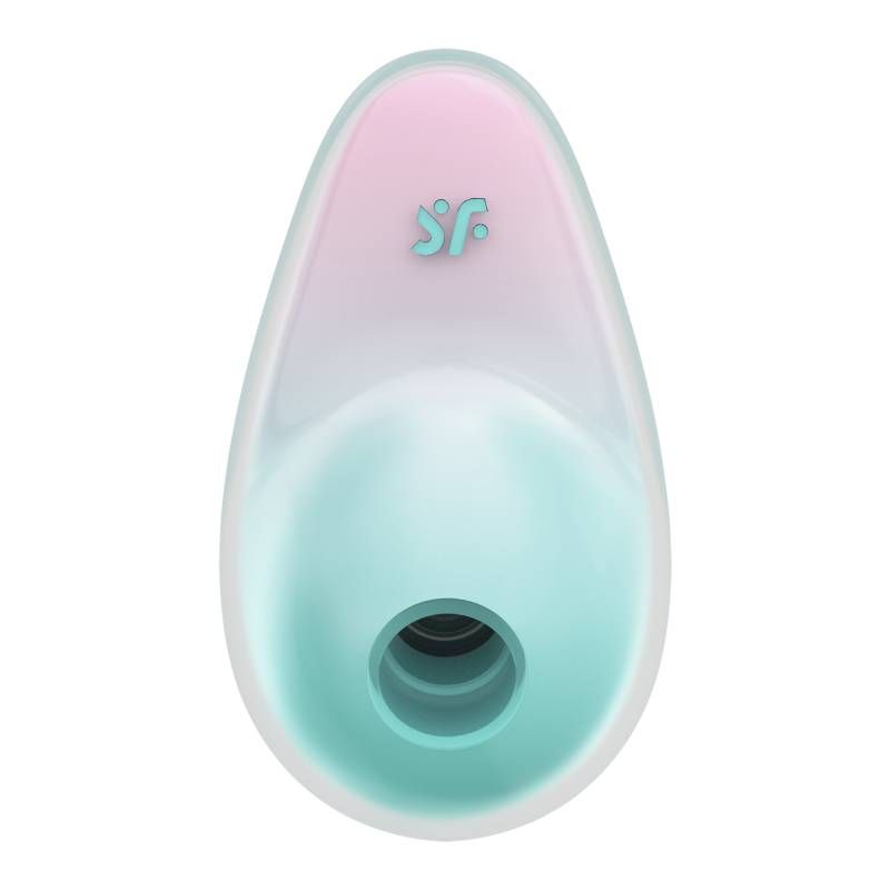 Satisfyer Pixie Dust Mint/Pink Double Air Pulse Vibrator STIMULATORS