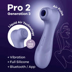 Satisfyer Pro 2 Gen 3 – App-Controlled Clitoral Stimulator > Sex Toys For Ladies > Air Pulsation