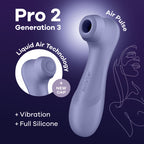 Satisfyer Pro 2 Gen 3 – Silicone Clitoral Stimulator with Air Pulse Technology > Sex Toys For Ladies > Air Pulsation