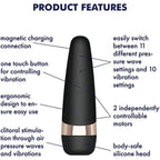 Satisfyer Pro 3 Plus – Silicone Attachment Vibration Clitoral Massager > Sex Toys For Ladies > Air Pulsation
