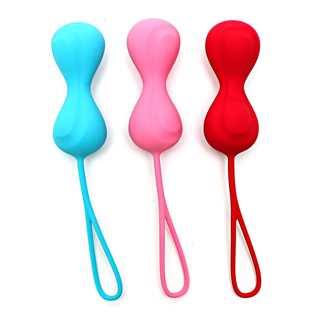 Satisfyer Set Of 3 Silicone Orgasm Balls With Motion > Sex Toys For Ladies > Orgasm Balls