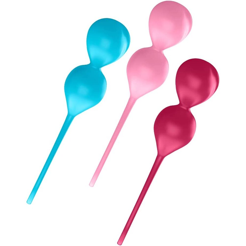Satisfyer Set Of 3 Weighted Double Kegel Training Balls Secondary image