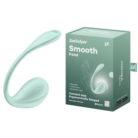 Satisfyer Smooth Petal - Mint Panty Vibrators