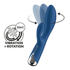Satisfyer Spinning Rabbit 1 (Blue) – Waterproof Rabbit Vibrator > Vibrators > Ladies > Rabbit