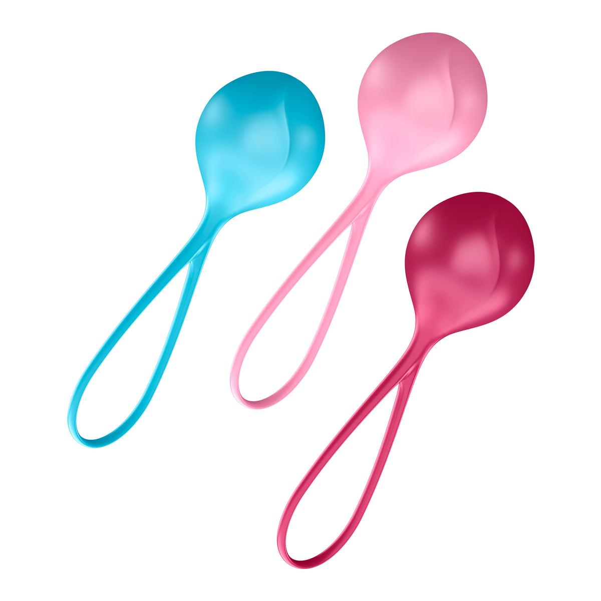 Satisfyer Strengthening Balls Weighted Pelvic Floor Kegel Balls Set of 3 > Sex Toys For Ladies > Kegel Exercise