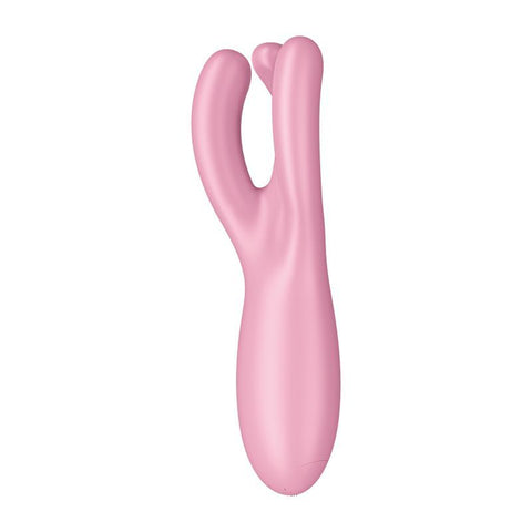 Satisfyer Threesome 4 Connect App Layon Vibrator Pink Couples Toys