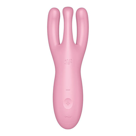 Satisfyer Threesome 4 Connect App Layon Vibrator Pink Couples Toys