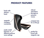 Satisfyer Traveler – Portable Pressure Wave Vibrator > Sex Toys For Ladies > Air Pulsation