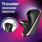 Satisfyer Traveler – Portable Pressure Wave Vibrator > Sex Toys For Ladies > Air Pulsation