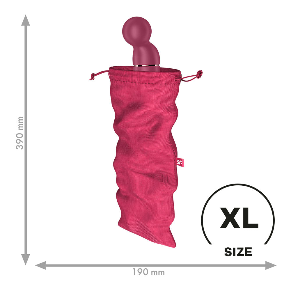 Satisfyer Treasure Bag Extra Large Pink Toy Storage Bag > Essentials > Toy Storage Main image