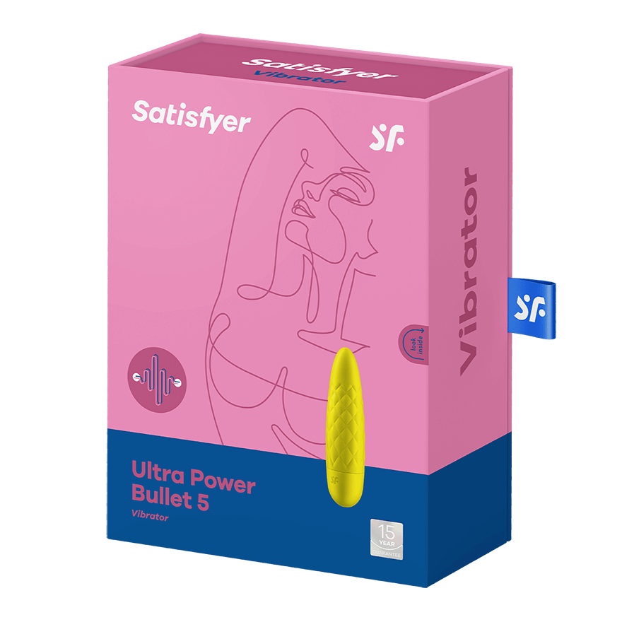 Satisfyer Ultra Power Bullet 5 Bullet Vibrator Yellow