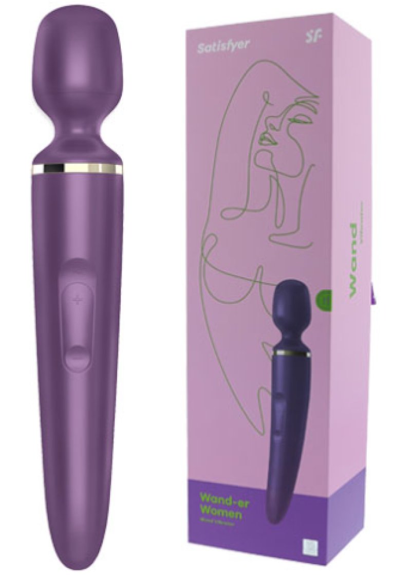 Satisfyer Wand-er Woman Cordless Rechargeable Vibrating Wand > Sex Toys > Massage Wands